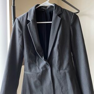 Express gray blazer